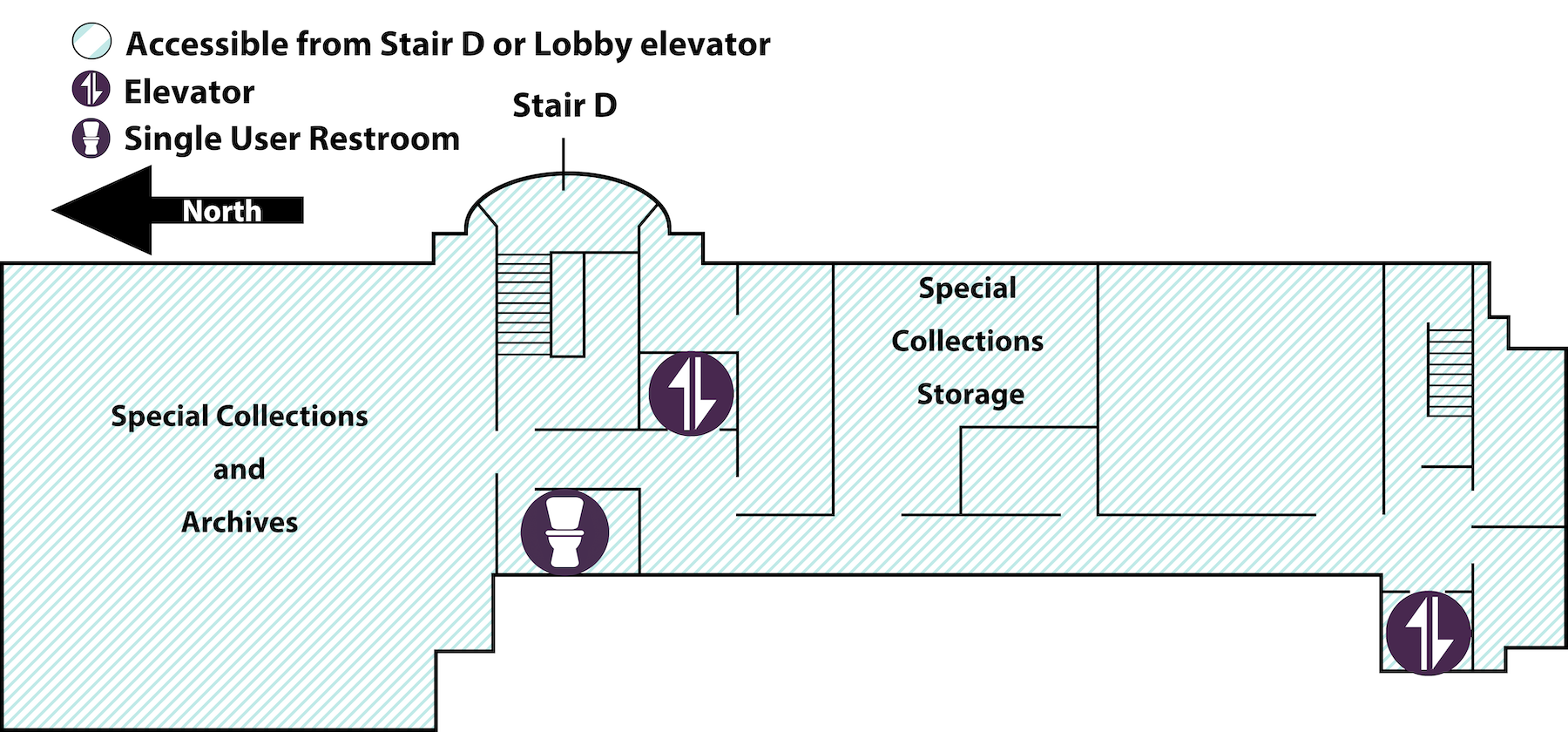 floor map of library LL2
