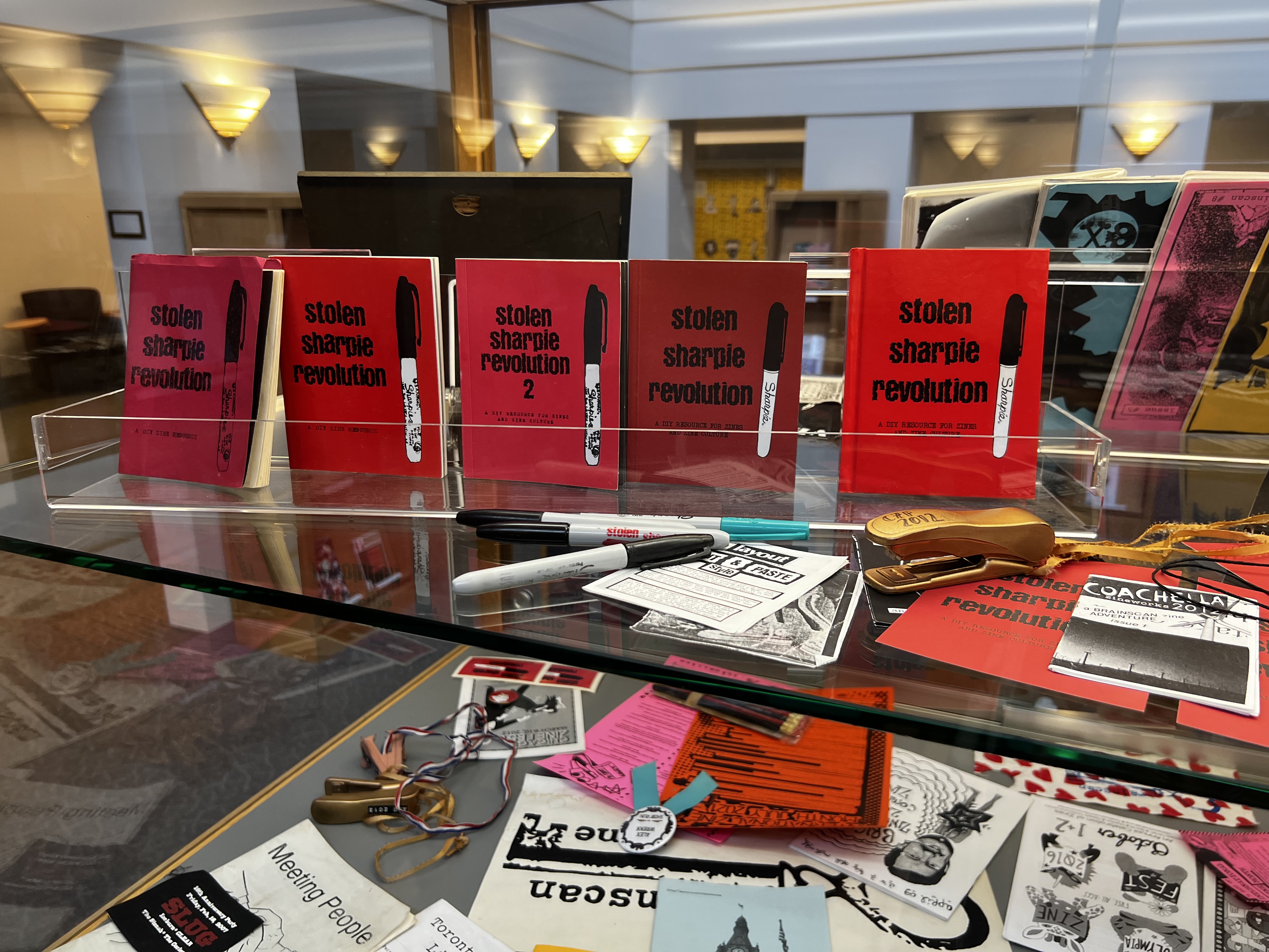 Gallery of Stolen Sharpie books
